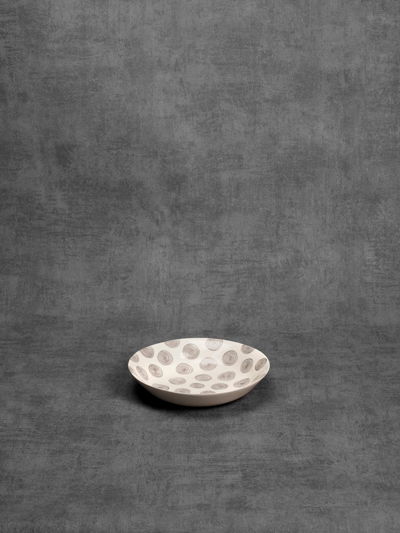Assiette creuse Cercle Small-ASSIETTE CREUSE-Three Seven Paris- Ceramic Plates, Platters, Bowls, Coffee Cups. Animal Designs, Zebra, Flamingo, Elephant. Graphic Designs and more.