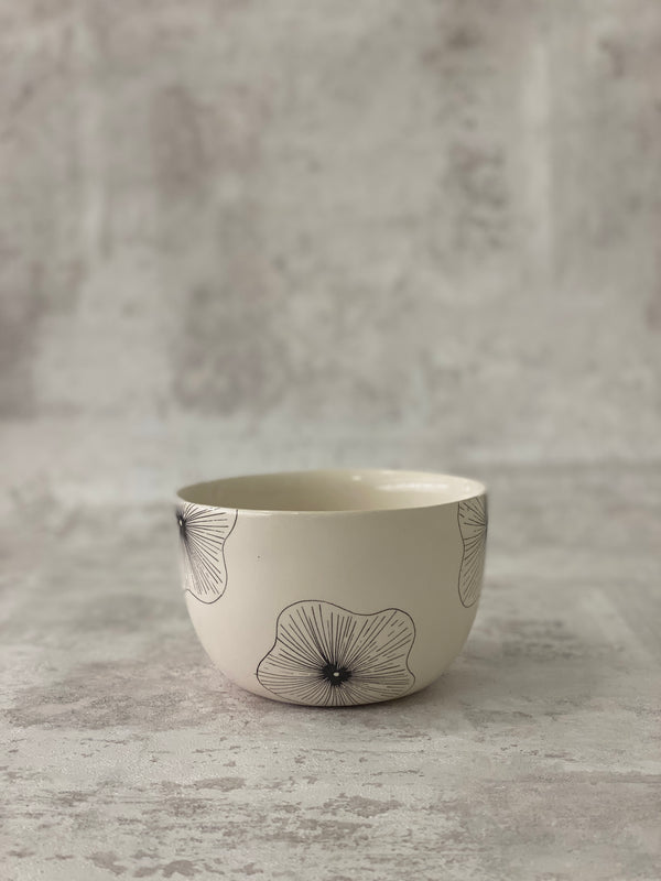 Noodles Coral Flower-NOODLES-Three Seven Paris- Ceramic Plates, Platters, Bowls, Coffee Cups. Animal Designs, Zebra, Flamingo, Elephant. Graphic Designs and more.