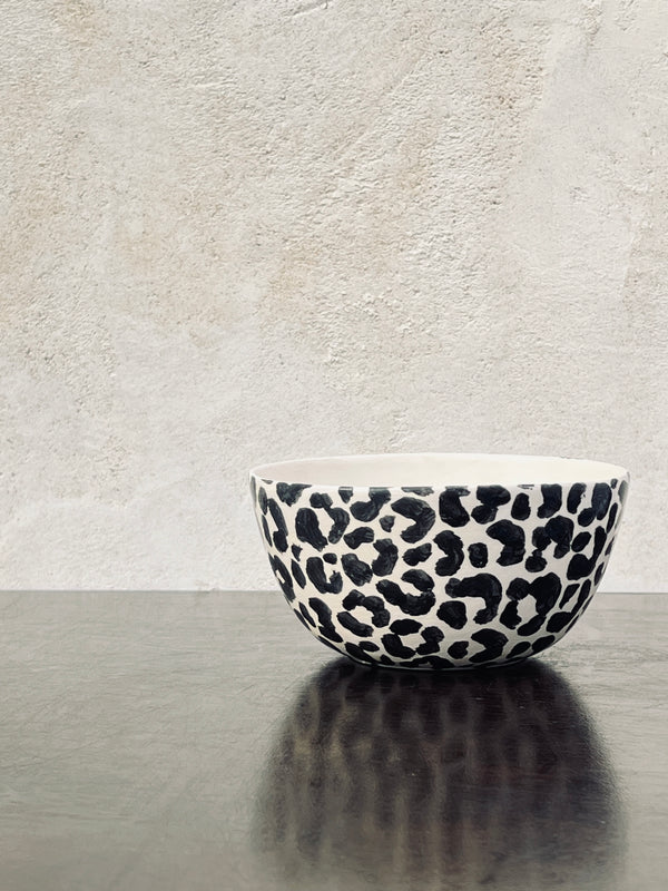 Noodles XXL Leopard print large-NOODLES-Three Seven Paris- Ceramic Plates, Platters, Bowls, Coffee Cups. Animal Designs, Zebra, Flamingo, Elephant. Graphic Designs and more.