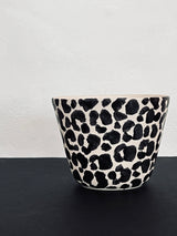 Grande tasse à thé leopard print L-TASSE À THÉ-Three Seven Paris- Ceramic Plates, Platters, Bowls, Coffee Cups. Animal Designs, Zebra, Flamingo, Elephant. Graphic Designs and more.