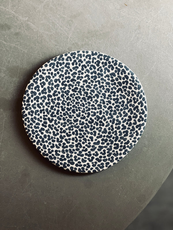 Assiette à dessert Leopard print Small-ASSIETTE À DESSERT-Three Seven Paris- Ceramic Plates, Platters, Bowls, Coffee Cups. Animal Designs, Zebra, Flamingo, Elephant. Graphic Designs and more.