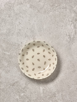 Assiette creuse Feathers Small-ASSIETTE CREUSE-Three Seven Paris- Ceramic Plates, Platters, Bowls, Coffee Cups. Animal Designs, Zebra, Flamingo, Elephant. Graphic Designs and more.