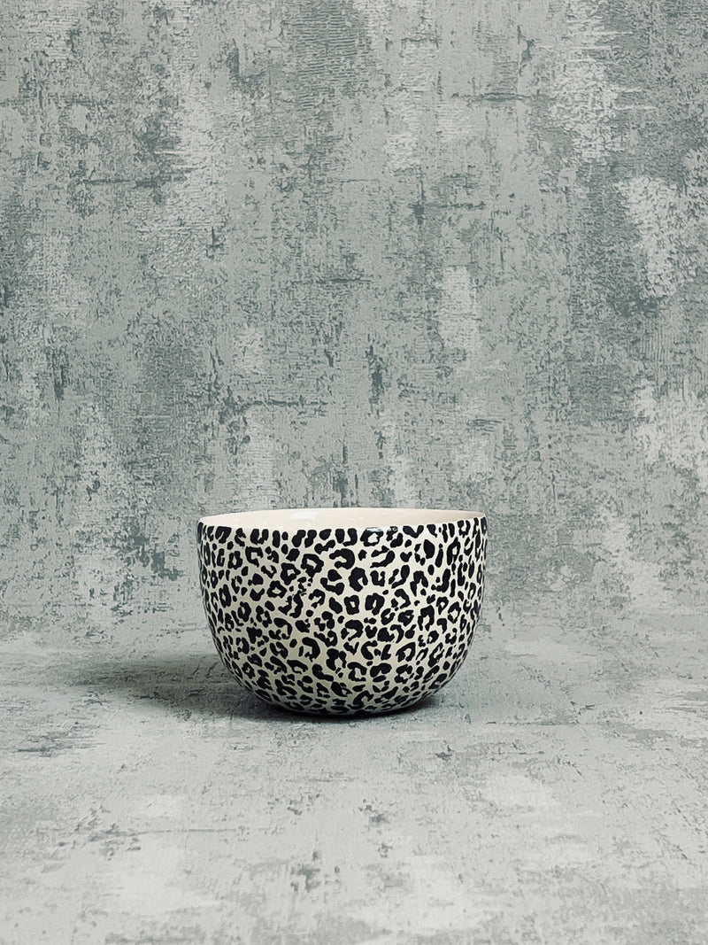 Noodles Léopard Print Small-NOODLES-Three Seven Paris- Ceramic Plates, Platters, Bowls, Coffee Cups. Animal Designs, Zebra, Flamingo, Elephant. Graphic Designs and more.