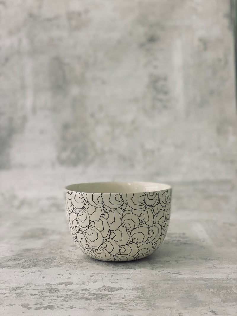 Noodles Coral Seashell-NOODLES-Three Seven Paris- Ceramic Plates, Platters, Bowls, Coffee Cups. Animal Designs, Zebra, Flamingo, Elephant. Graphic Designs and more.