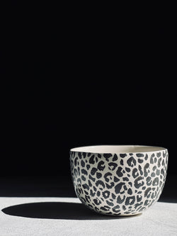Noodles Léopard Print Medium-NOODLES-Three Seven Paris- Ceramic Plates, Platters, Bowls, Coffee Cups. Animal Designs, Zebra, Flamingo, Elephant. Graphic Designs and more.