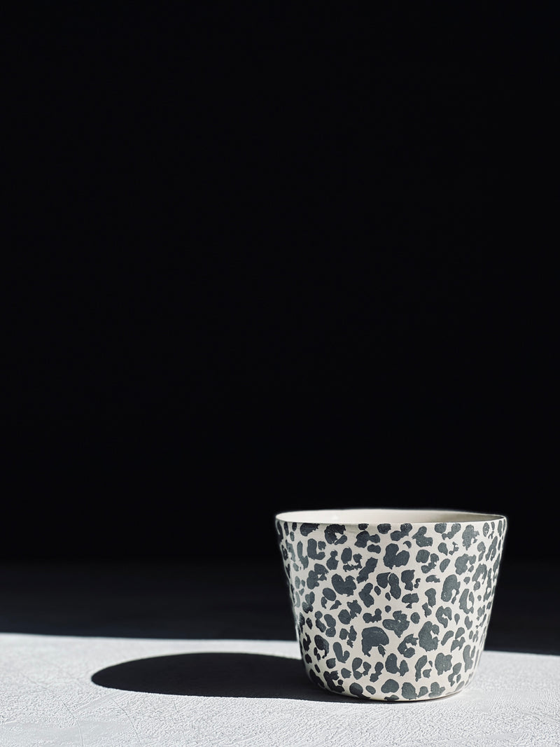 Tasse à thé Léopard Print Small-TASSE À THÉ-Three Seven Paris- Ceramic Plates, Platters, Bowls, Coffee Cups. Animal Designs, Zebra, Flamingo, Elephant. Graphic Designs and more.