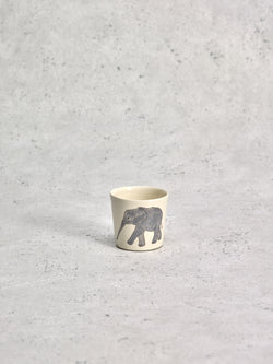 Photophore Elephant Profil-PHOTOPHORE-Three Seven Paris- Ceramic Plates, Platters, Bowls, Coffee Cups. Animal Designs, Zebra, Flamingo, Elephant. Graphic Designs and more.